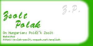zsolt polak business card